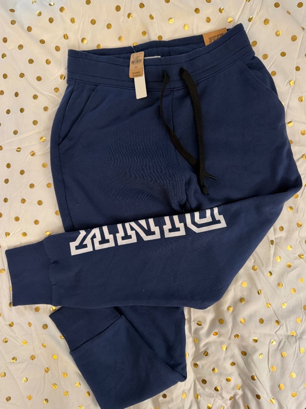 Pink Victoria Secret Joggers NWT
